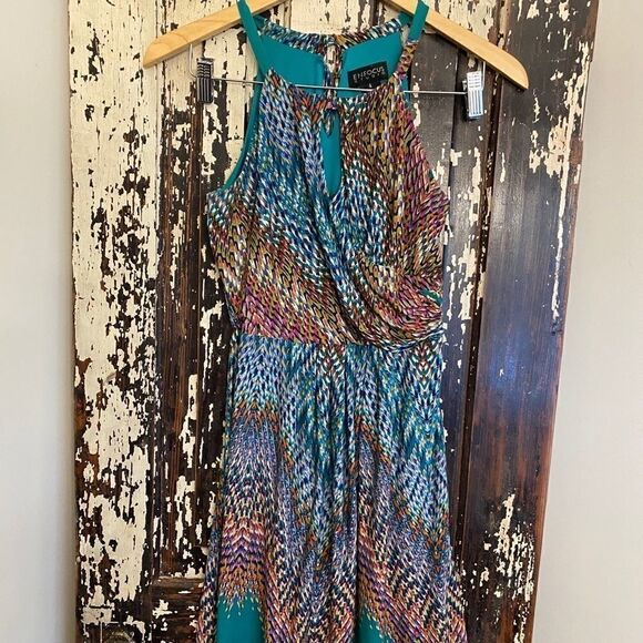 Women’s Elegant Enfocus  Studio peephole top maxi dress. Size 4. EUC. - Picture 1 of 7